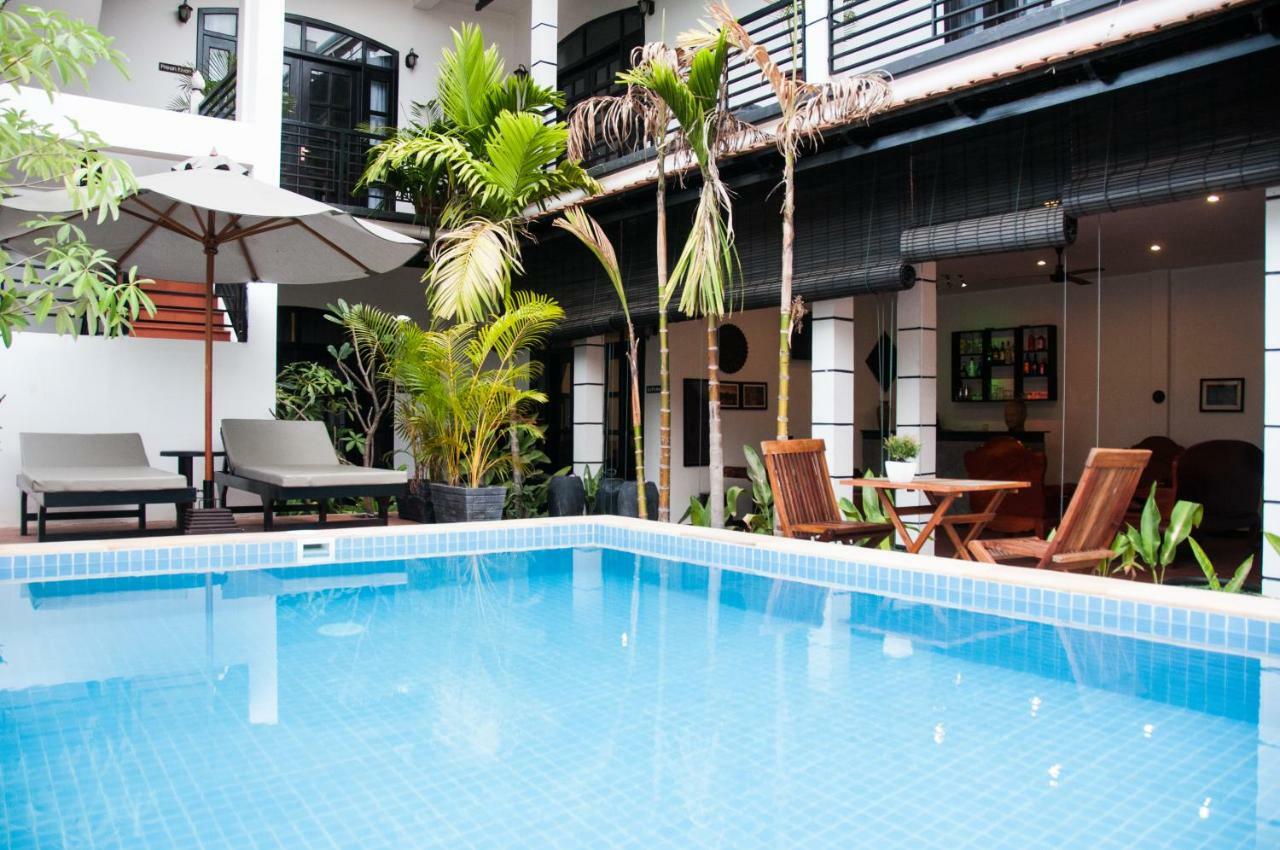 Private Boutique Home With Pool, The Fin Inn Siem Reap Exterior foto